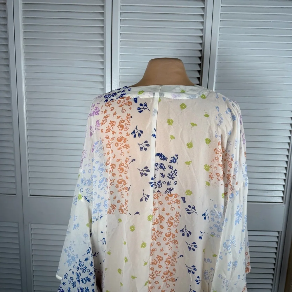 Wild‎ Fable Floral Patchwork Kimono Duster – Size OSFM